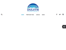 Tablet Screenshot of duluthloveslocal.com